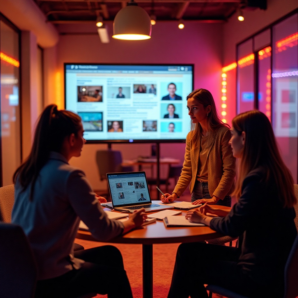 Community Manager gestionando redes sociales para mejorar interacción y reputación online en Islas Baleares