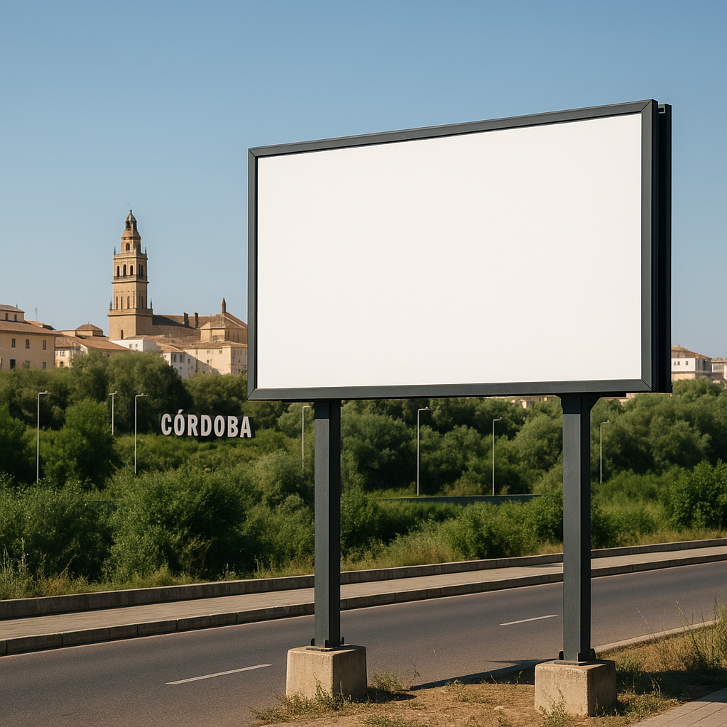 Vallas publicitarias en Córdoba como complemento a la publicidad digital local